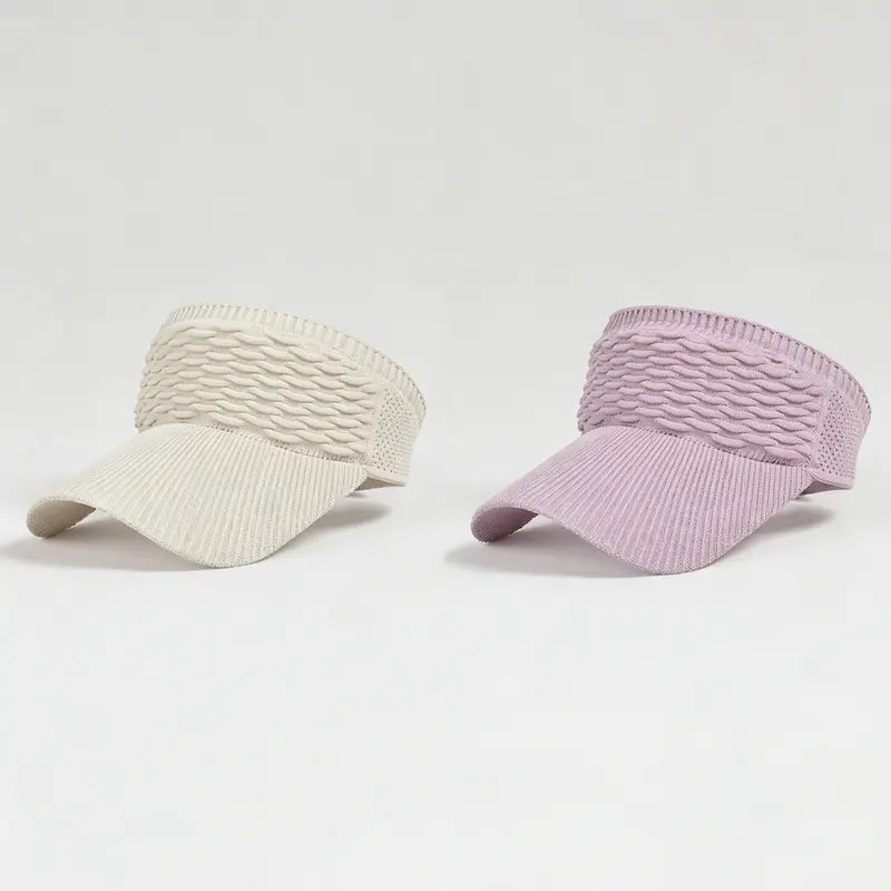 2-Pack Breathable UV Protection Sun Visors