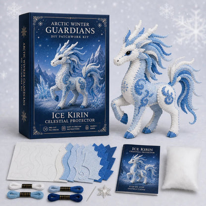 ❄️ Arctic Winter Guardians DIY Patchwork Kit
