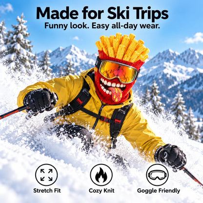🍔🍟 Squad Goals! The Funniest Fast Food Ski Mask For Winter 2026! ⛷️❄️