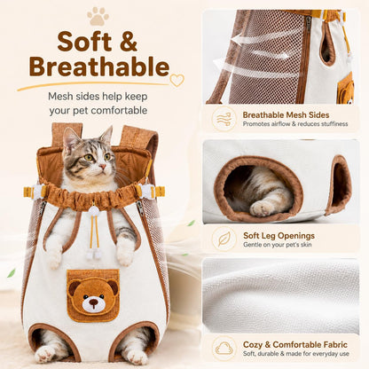 🎉Cute Bear Travel Pet Carrier