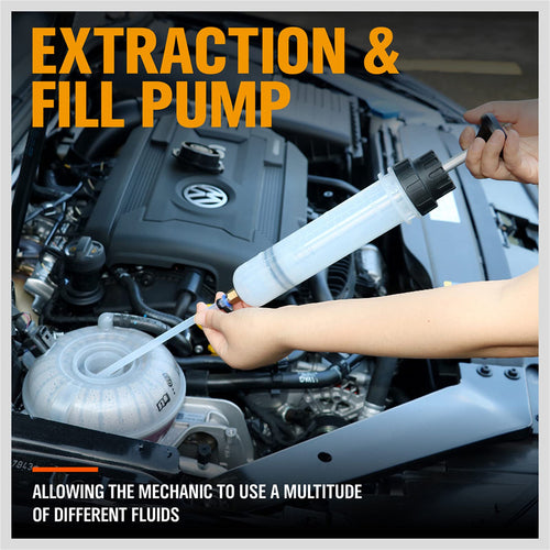 🛠️Professional Syringe Pump – Brake Fluid Extractor & Filler for Automotive