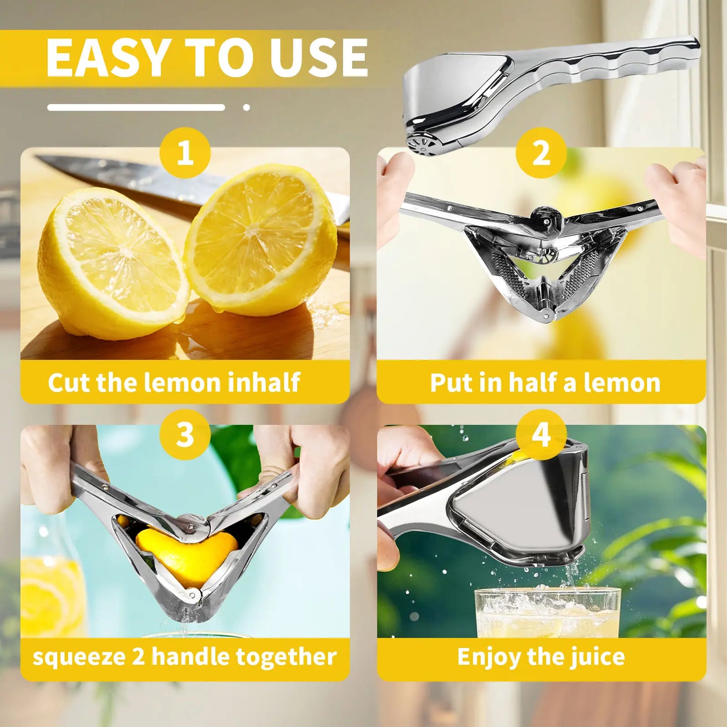 Zinc Alloy Citrus Squeezer