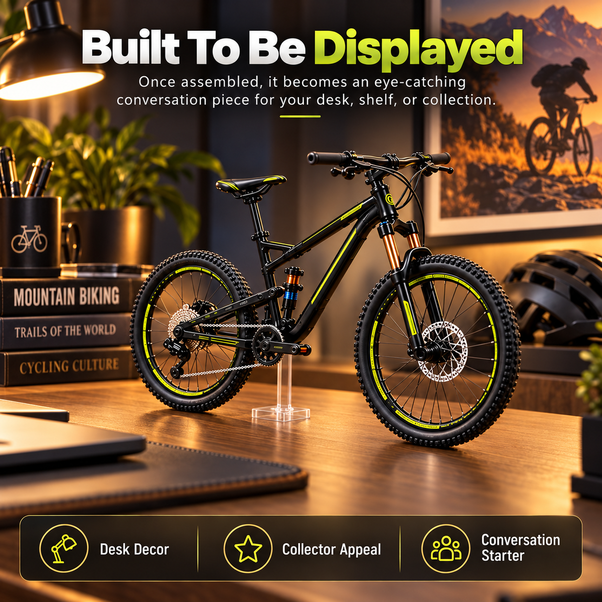 🚵‍♂️🛠️ DIY Mountain Bike Model Building Kit