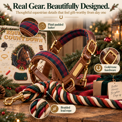 🐎24-Day Equestrian Advent Calendar – Christmas Countdown Gift for Horse Lovers