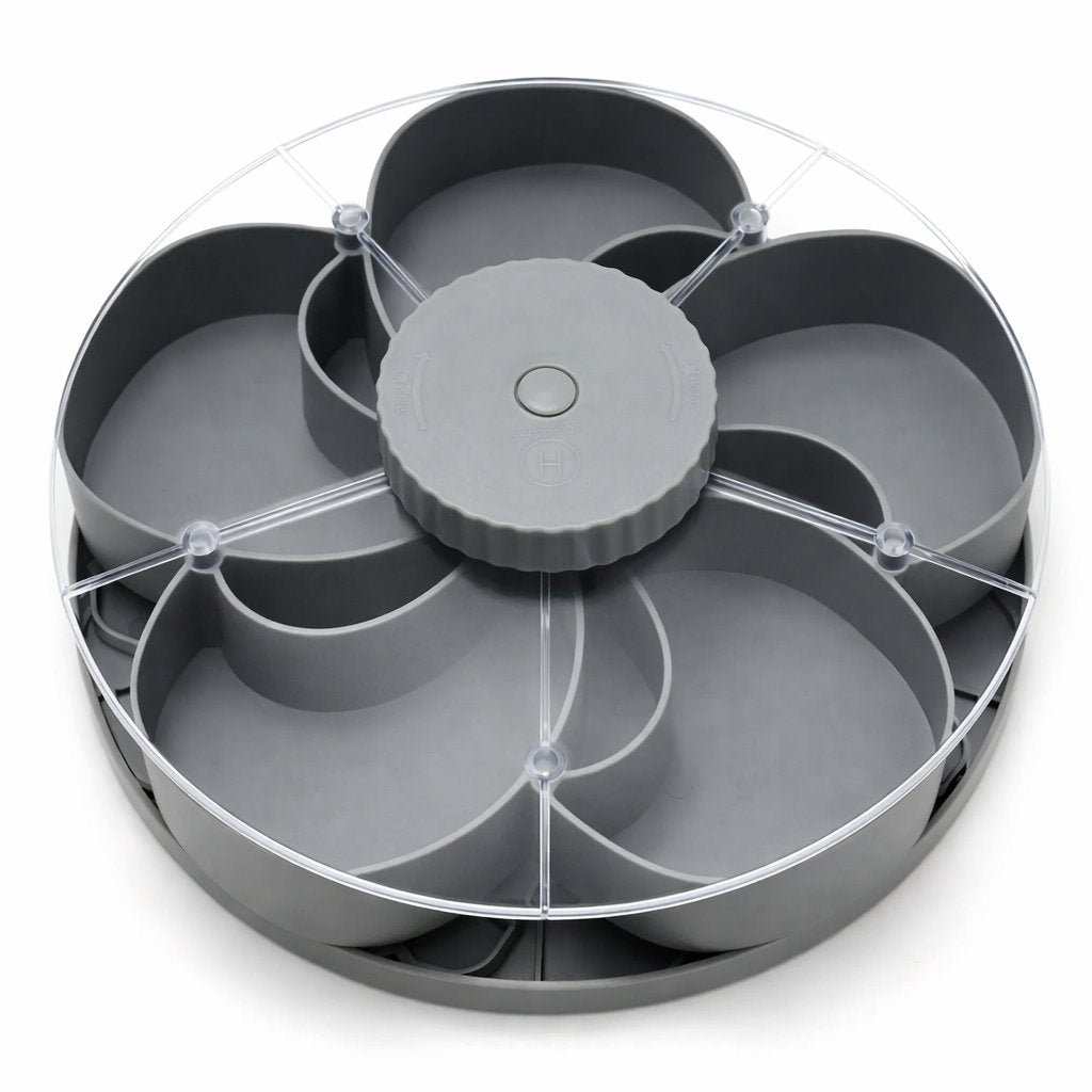 🎁Buy 2 Get Free Shipping！Rotating Snack Serving Tray – Make Every Party More Organized & Fun