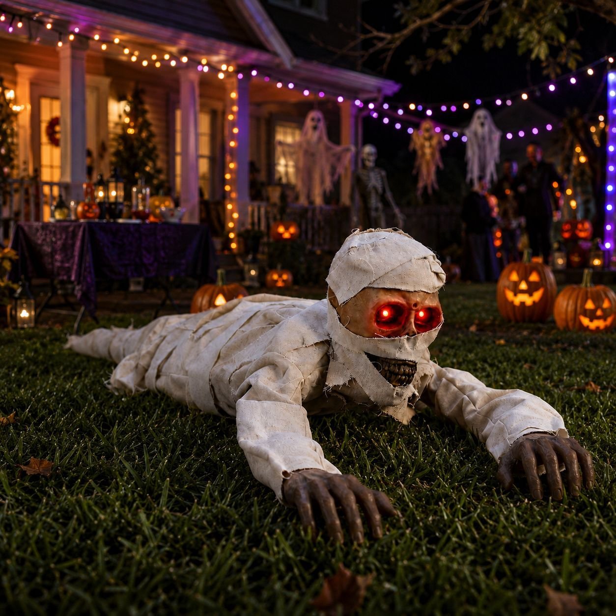 🧟Stop Using Static Halloween Decor — Get a Mummy That Crawls | Animated Scare Prop🎃