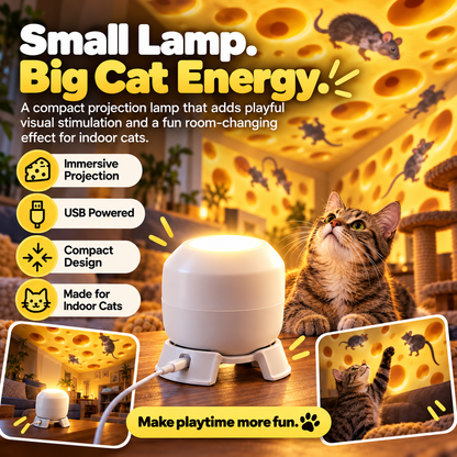 🐱Cat Mouse Chase Projector – Turn Any Room Into a Play Zone