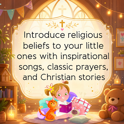 Bible Stories and Songs: Portable Electronic Player with 11 Books.