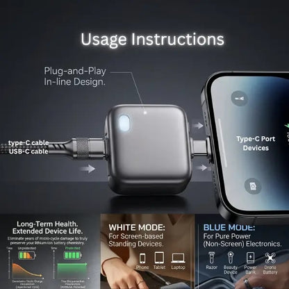 🔥 Limited Time Offer🔥140W Auto-Eject Battery Guard – Charge Fast, Disconnect Smarter