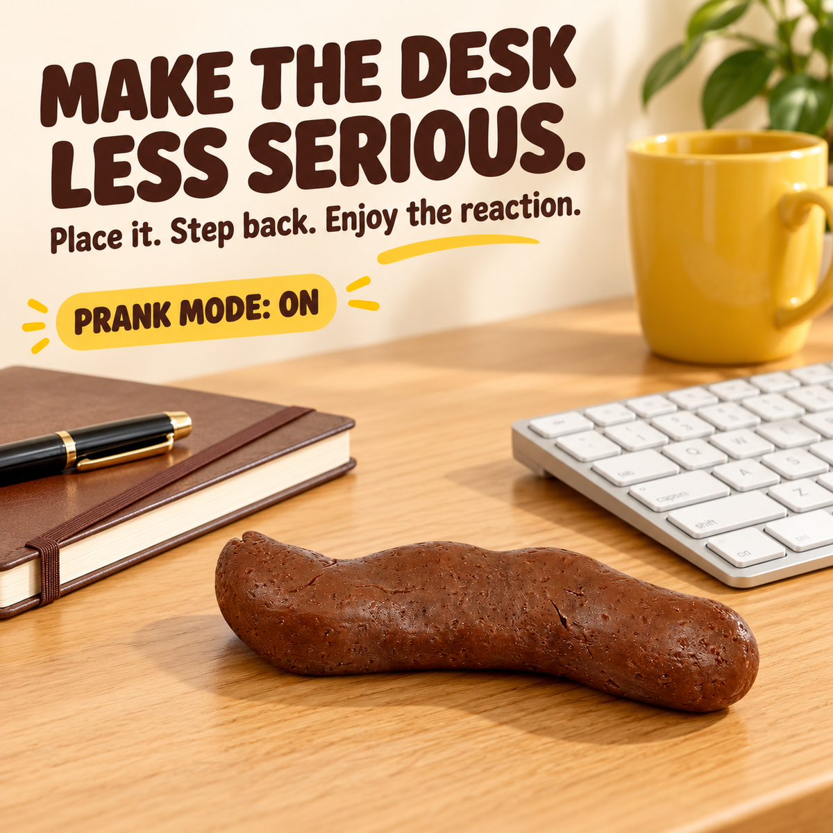 FYY 7-piece realistic fake poop prank set - product image 4