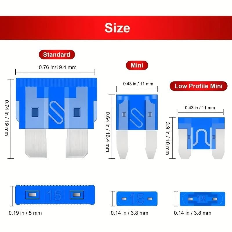 😲306PCS&Car Blade Fuse Assortment Set