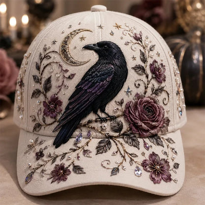 🎃 3D Halloween Embroidery Cap | Spooky Cute Adjustable Hat for Fall Outfits, Daily Styling & Halloween Parties