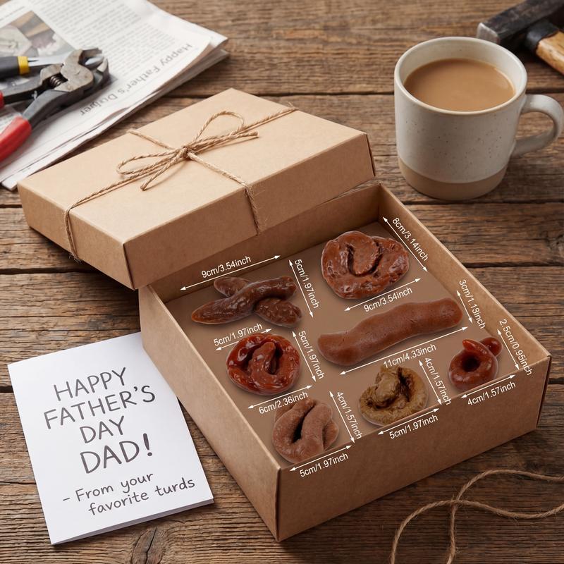 FYY 7-piece realistic fake poop prank set - product image 6