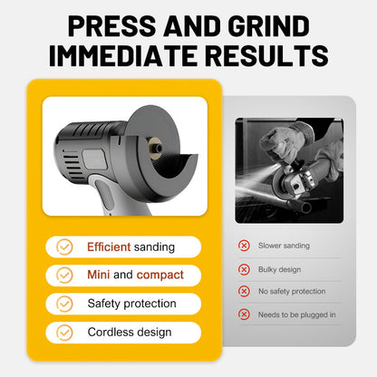 ⚙️Cordless Electric Angle Grinder – 3-in-1 Cutting, Grinding & Polishing Tool