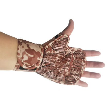 🎖️Weight Lifting Gloves with Built-in Wrist Support & Full Palm Protection