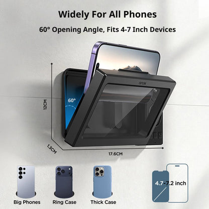 🎖️Waterproof Touch Screen Phone Bluetooth Speaker For Bathroom