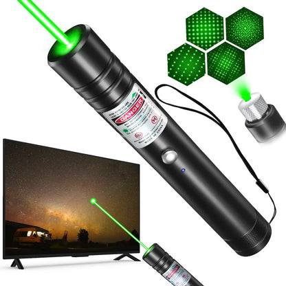 USB Rechargeable High Power Green Laser Pointer