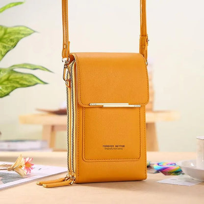 📱 Touchscreen Crossbody Phone Bag – Hands-Free Phone Wallet & Purse