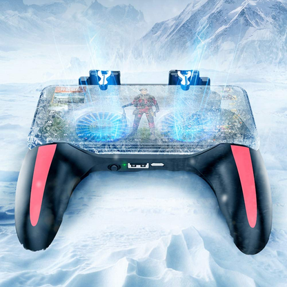 Mobile Phone Cooling Game Controller |Play Longer With Powerful Dual-Fan Cooling