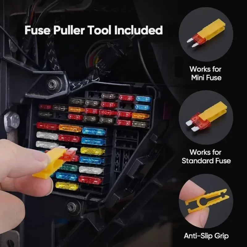 😲306PCS&Car Blade Fuse Assortment Set