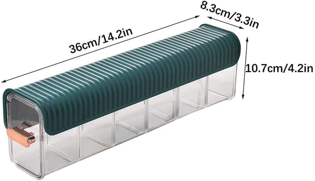 Clear Wall Mounted Organizer, Punch-Free Multi-functional Storage Box, Clear Wall Mounted Drawer Organizer