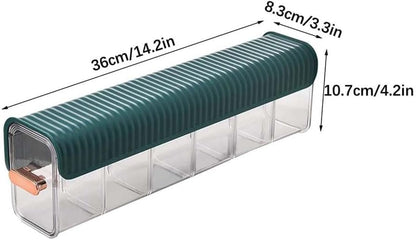 Clear Wall Mounted Organizer, Punch-Free Multi-functional Storage Box, Clear Wall Mounted Drawer Organizer