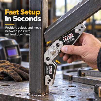 ⚙️20°–200° Adjustable Magnetic Welding Angle Holder