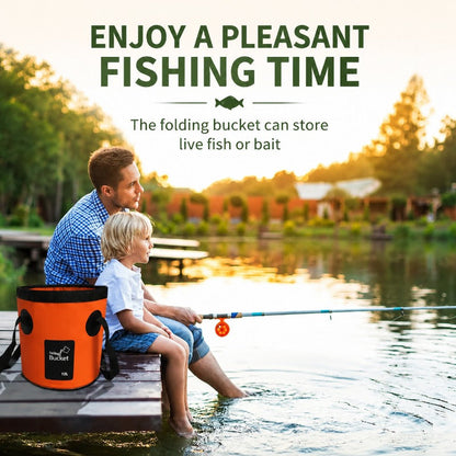 Multipurpose Foldable Outdoor Bucket