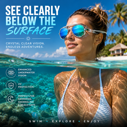 Water-Gloss Shade Wavy Lenses