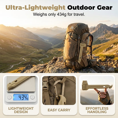 🔨⛺The All-in-One Camping Hammer with 8 Stakes