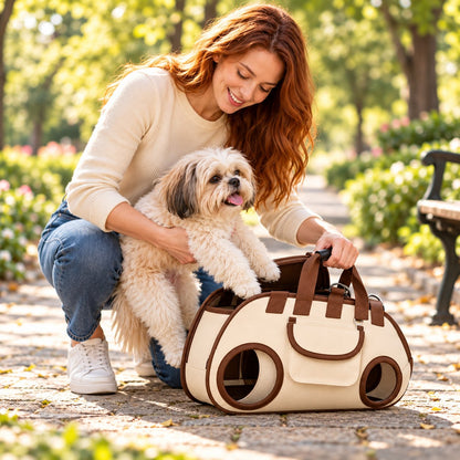 🔥 50% OFF – 😽Hands-Free Pet Sling & Harness Carrier 🐾🐶