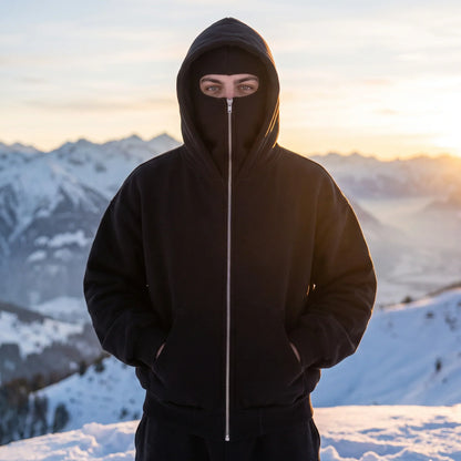 M-S Zipped Hoodie (unisex)