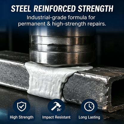 ✨SAVE 50% NOW Steel Reinforced Epoxy Repair Putty — Universal Glue for Metal, Wood, Plastic