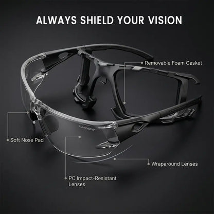 👓 Photochromic Safety Glasses – UV-Responsive Work & Outdoor Protective Eyewear