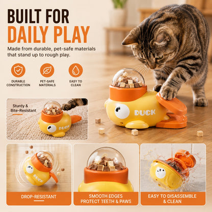Interactive Treat Dispenser Toy – Slow Feeder Puzzle for Cats & Dogs