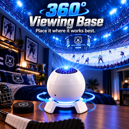 🏒 Hockey Stadium Room Projector – Rink Atmosphere