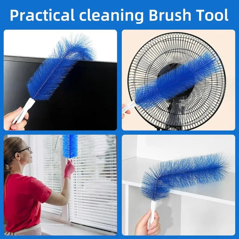 Multifunctional Bendable Fan Cleaning Brush – Long Reach Dust Removal Tool for Air Conditioners