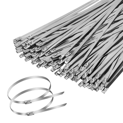 🔥Stainless Steel Cable Tie Gun with Metal Zip Ties