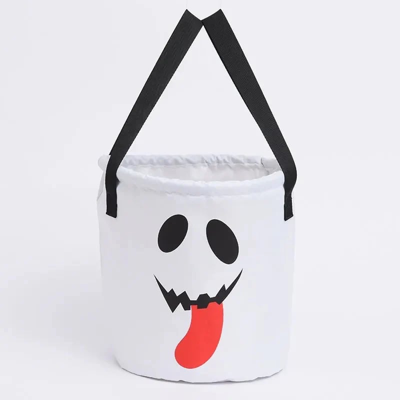 👻 Glow-in-the-Dark Halloween Candy Basket – LED Trick-or-Treat Bag👻