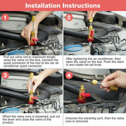 ✨🚗Home & Auto AC Valve Core Remover Installer Tool 💨