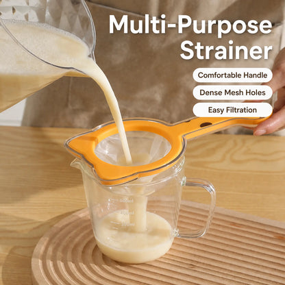 🐱 Cat Ear Fine Mesh Strainer – Multi-Purpose Kitchen Filter for Coffee, Tea & Flour