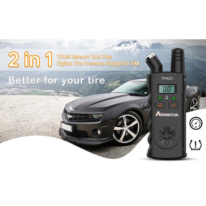 TPMS relearn tool and tire valve operation detail