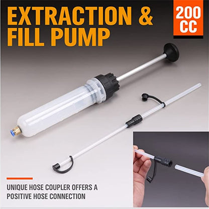 🛠️Professional Syringe Pump – Brake Fluid Extractor & Filler for Automotive