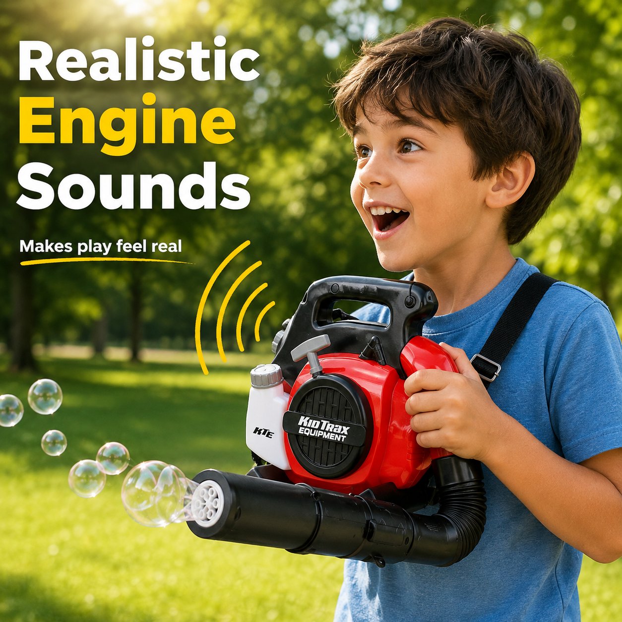 🎒 Kids Wearable Leaf Blower Backpack