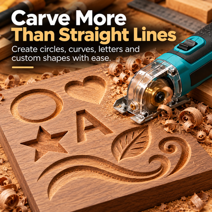 🔧Compact Precision Wood Carving Tool – Freeform Groove & Detail Cutter
