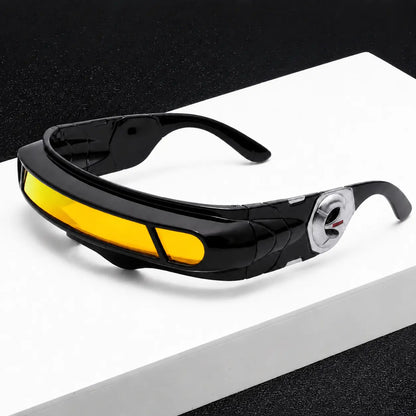 X-Energy Sunglasses Future Hero Visor Cyberpunk Eyewear Props