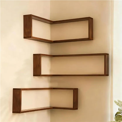 Smart Corner Shelves that Light up Your Space