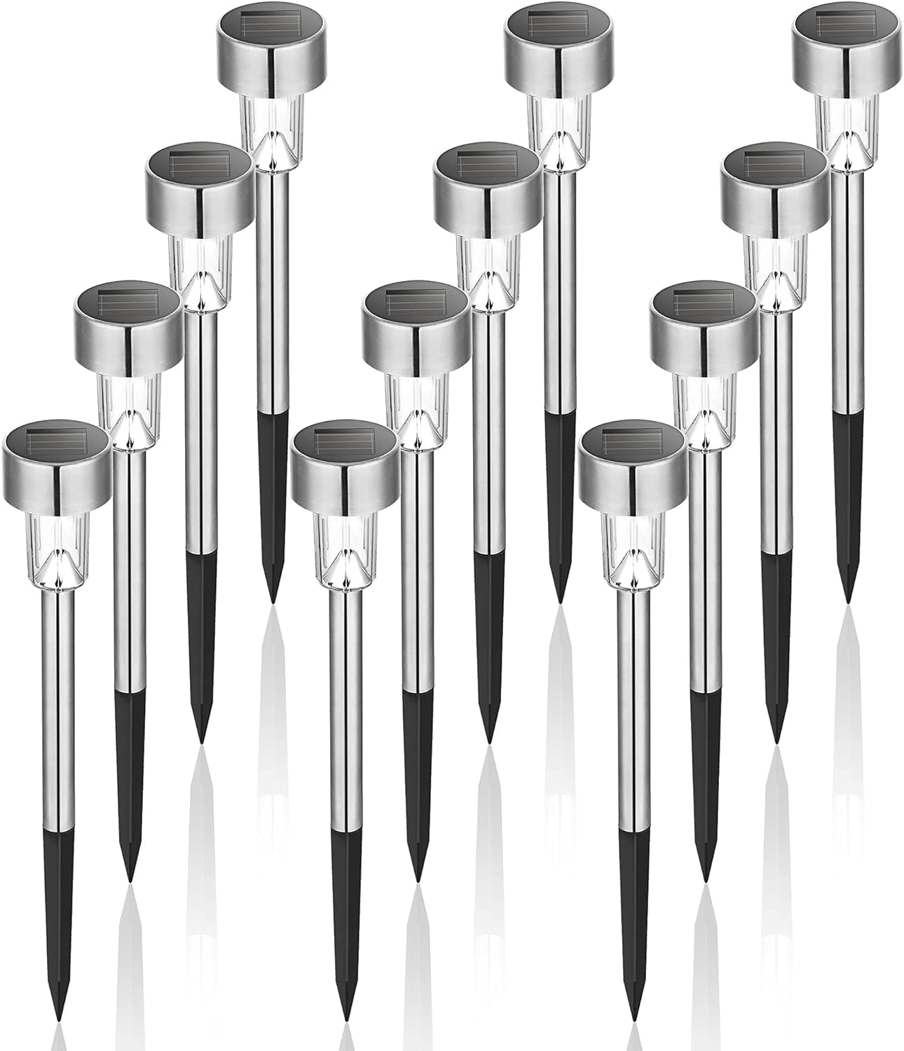 Solar Lights Outdoor Waterproof, LED Solar Garden Lights