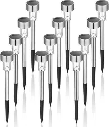 Solar Lights Outdoor Waterproof, LED Solar Garden Lights