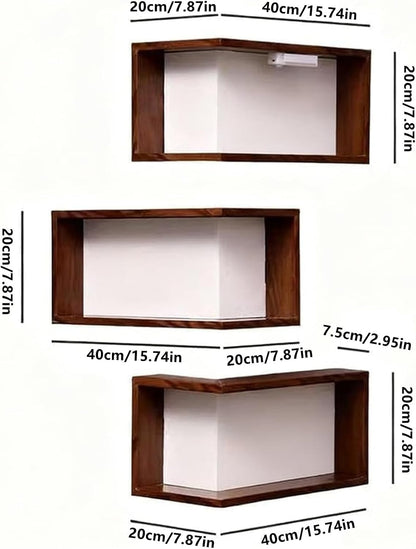 Smart Corner Shelves that Light up Your Space